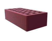 Облицовочный кирпич Саранский полуторный утолщенный 1,4НФ бордо гладкий М150