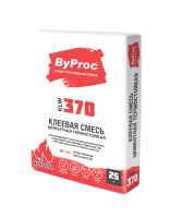 Клеевая смесь цементная термостойкая ByProc KLW-370