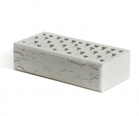 Облицовочный кирпич Маркинский одинарный 1НФ норд риф М150