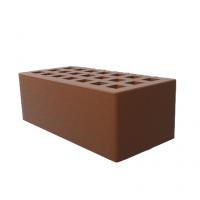 Облицовочный кирпич Саранский полуторный утолщенный 1,4НФ какао гладкий М150