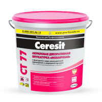Акриловая декоративная штукатурка «Мозаичная» Ceresit CT 77
