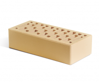 Облицовочный кирпич Маркинский полуторный утолщенный 1,4НФ солома гладкий М150