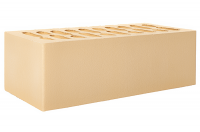 Облицовочный кирпич Белебеевский полуторный утолщенный 1,4НФ имбирь гладкий М150