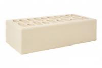 Облицовочный кирпич Белебеевский одинарный 1НФ белый гладкий М150