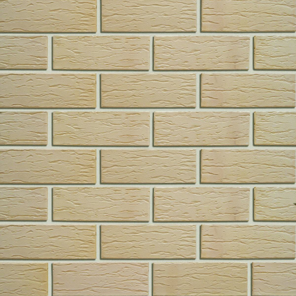 Облицовочный кирпич Кротовский утолщенный 1,4НФ "Имбирь" Кора дуба