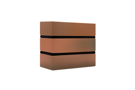 Облицовочный кирпич Белебеевский одинарный 1НФ Флеш Медиум гладкий М150