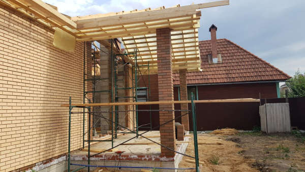 Облицовочный кирпич Маркинский одинарный 1НФ солома гладкий М150