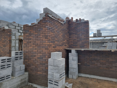 Облицовочный кирпич Белебеевский одинарный 1НФ Флеш Медиум