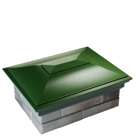 Колпак MONBLAN 385 х 520 с посадкой 2 х 1,5 кирпича