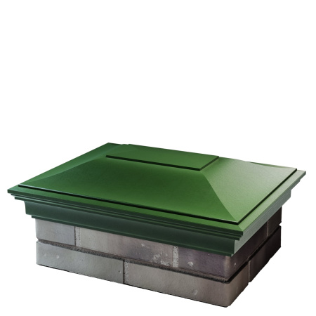 Колпак MONBLAN 385 х 520 с посадкой 2 х 1,5 кирпича