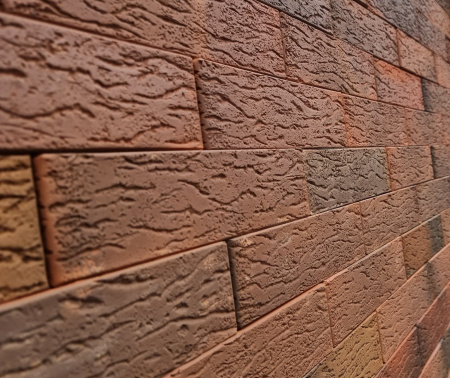 Облицовочный кирпич СЗЛК Флеш-обжиг "Ольха" одинарный М150