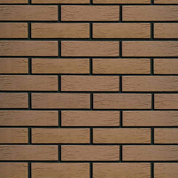 Облицовочный кирпич Кротовский 1НФ "Шоколад" Кора дуба М150