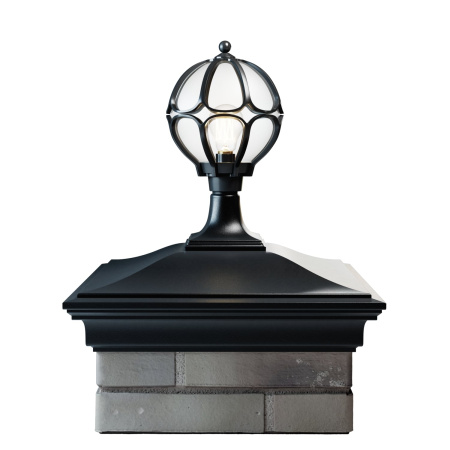 Колпак MONBLAN 385 x 385 на 1,5 кирпича под фонарь