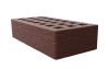 Облицовочный кирпич СЗЛК одинарный 1НФ шоколад Ольха М150