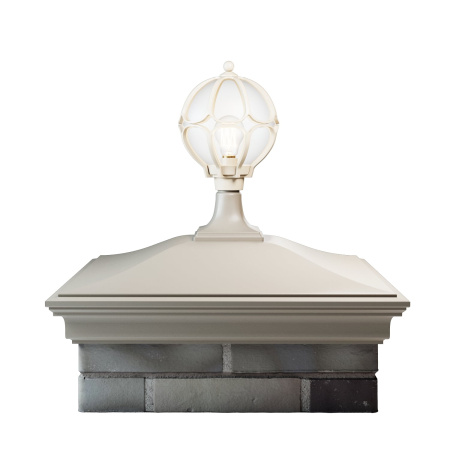 Колпак MONBLAN 520 х 520 на 2 кирпича под фонарь