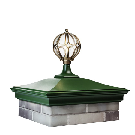 Колпак MONBLAN 520 х 520 на 2 кирпича под фонарь