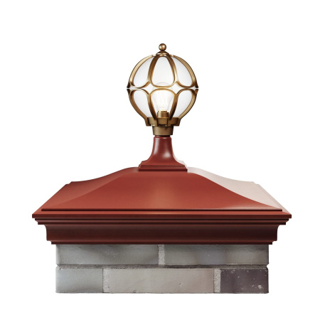 Колпак MONBLAN 520 х 520 на 2 кирпича под фонарь