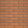 Облицовочный кирпич Кротовский 1НФ красный "Кора дуба"