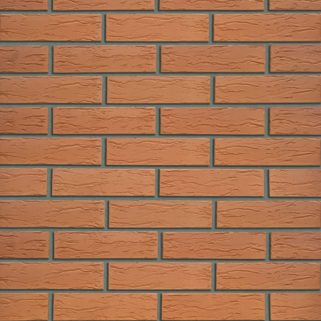 Облицовочный кирпич Кротовский 1НФ красный "Кора дуба"