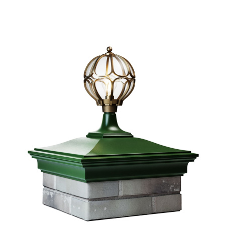 Колпак MONBLAN 385 x 385 на 1,5 кирпича под фонарь