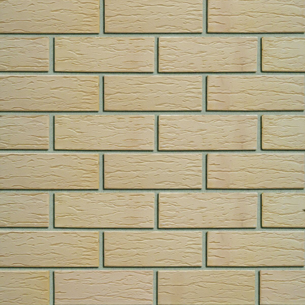 Облицовочный кирпич Кротовский утолщенный 1,4НФ "Имбирь" Кора дуба