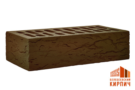 Облицовочный кирпич Белебеевский одинарный 1НФ Флеш Дарк гладкий М150