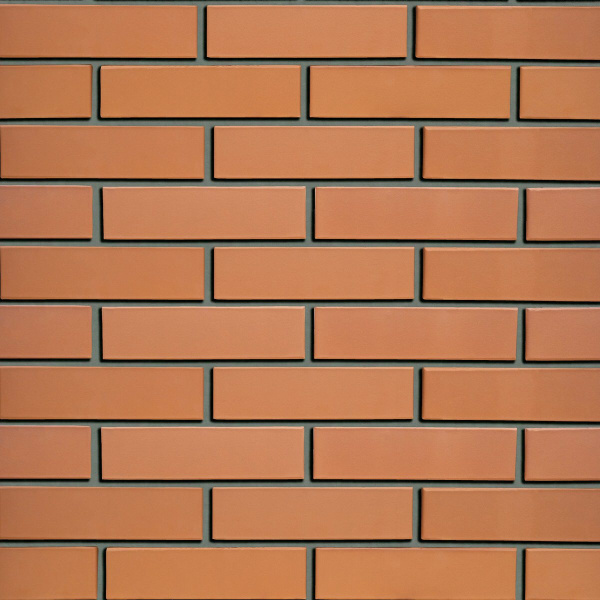 Облицовочный кирпич Кротовский 1НФ красный гладкий М150