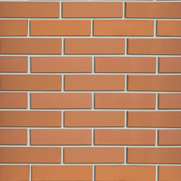 Облицовочный кирпич Кротовский 1НФ красный гладкий М150