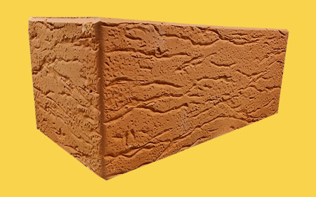 Облицовочный кирпич Саранский полуторный 1,4НФ красный Ольха М150