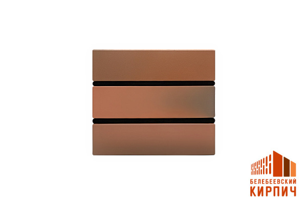 Облицовочный кирпич Белебеевский одинарный 1НФ Флеш Классик рустик М150
