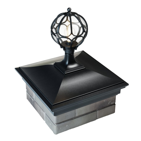 Колпак MONBLAN 385 x 385 на 1,5 кирпича под фонарь